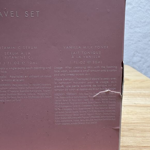 Kylie Jenner Skin 4 PC Mini Set Travel Limited Edition 2020 NIB Sealed - Picture 5 of 8